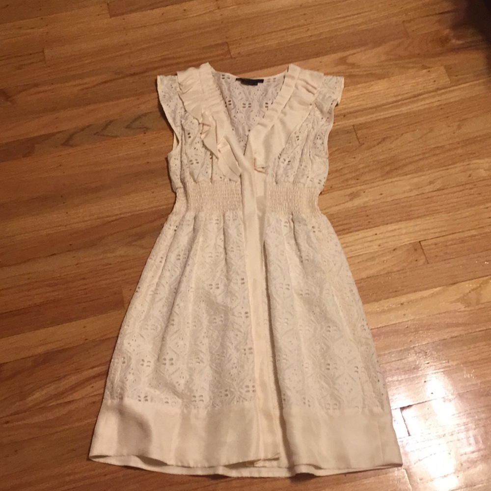 BCBG Maxazria cream/ivory dress size extra small